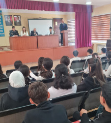 “Narkotik vasitələrin, psixotrop maddələrin və onların prekursorlarının qanunsuz dövriyyəsinə və narkomanlığa qarşı mübarizəyə dair 2025–2030-cu illər üçün Dövlət Proqramı”nın icrası ilə əlaqədar tədbir keçirilmişdir.