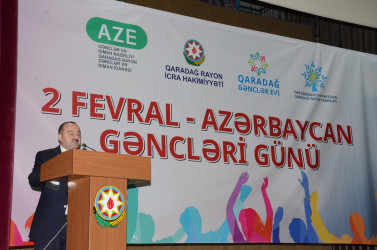 “2 fevral - Azərbaycan gəncləri günü”nə həsr olunmuş ümumrayon tədbiri keçirildi