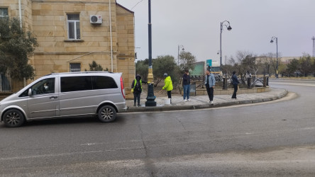 Lökbatan qəsəbəsi ərazisində təmizlik və abadlıq işləri aparılmışdır