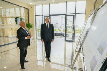 Azərbaycan Respublikasının Prezidenti İlham Əliyev “AzərEnerji” ASC-nin 220/110/10 kV-luq “Yeni Səngəçal” yarımstansiyasının açılışında iştirak edib.