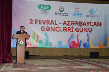 “2 fevral - Azərbaycan gəncləri günü”nə həsr olunmuş ümumrayon tədbiri keçirildi