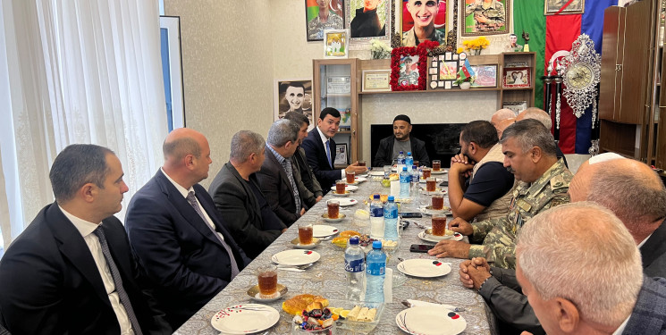 Vətən Müharibəsi şəhidi Aslanov Elşən Alxas oğlunun anım mərasimi keçirilib.