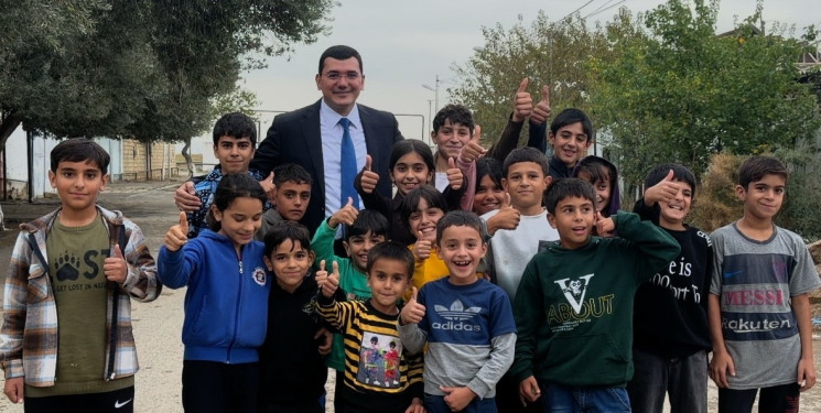 Çeyildağ qəsəbəsində vətəndaşların səyyar qəbulu keçirilib