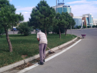 Man Servis Qaradağ Rayon İcra Hakimiyyətinin təşəbbüsü ilə keçirilən iməcliyə qoşuldu