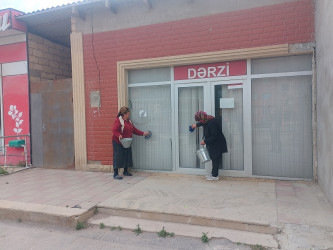 Qobustan qəsəbəsində təmizlik və abadlıq işləri aparıldı