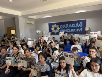 “GƏLƏCƏYİNİ QORU NARKOTİKƏ YOX DE” mövzusunda marifləndirici tədbir keçirilmişdir.