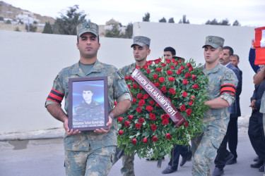 Birinci Qarabağ müharibəsində itkin düşən döyüşçü Rüstəmov Tərlan Kamal oğlu dəfn olunub.