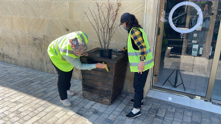 Lökbatan qəsəbəsində abadlıq və təmizlik işləri aparılmışdır