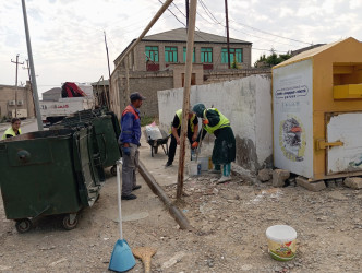 “Şəhərsalma və Memarlıq ili” çərçivəsində Müşviqabad qəsəbəsi ərazisində təmizlik və abadlıq işləri aparılmışdır.