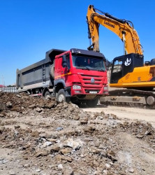 Qobustanda qəzalı körpü sökülərək yeni körpünün inşasına start verilib