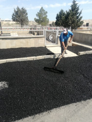 Qaradağ rayonunda quruculuq abadlıq işləri davam etdirilir