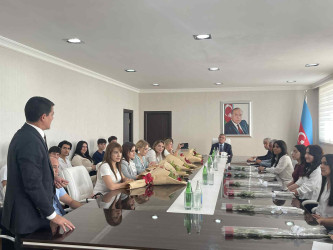 Qaradağ Rayon İcra Hakimiyyətində 2024-2025-ci tədris ilində ali məktəblərə qəbul imtahanlarında yüksək nəticə göstərən məzunların mükafatlandırma tədbiri keçirildi