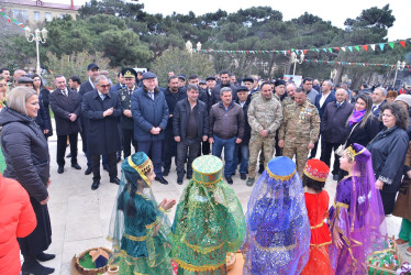 Qaradağ rayonunda Novruz şənliyi təşkil olundu