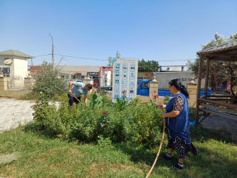 Qaradağ rayonunda yerləşən mədəniyyət müəssisələri Ulu Öndər Heydər Əliyevin anadan olmasının 100-cü ildönümü ilə bağlı Qaradağ Rayon İcra Hakimiyyətinin təşəbbüsü ilə keçirilən iməcliyə qoşuldu