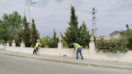 “Şəhərsalma və Memarlıq ili” çərçivəsində Müşviqabad qəsəbəsi ərazisində təmizlik və abadlıq işləri aparılmışdır.