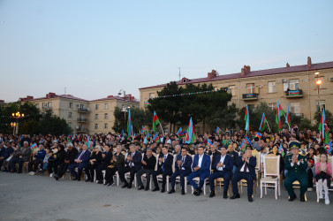 Ümummilli Lider Heydər Əliyevin anadan olmasının 100-cü ildönümünə həsr olunmuş bayram konserti keçirildi