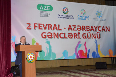 “2 fevral - Azərbaycan gəncləri günü”nə həsr olunmuş ümumrayon tədbiri keçirildi