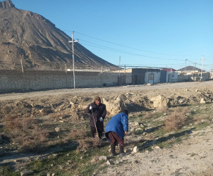 Qaradağ rayonunda təmizlik işləri davam etdirilir