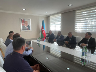 Su təsərrüfatı və meliorasiya işçilərinin peşə bayramı Qaradağ Rayon İcra Hakimiyyətində qeyd olundu
