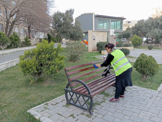 Qaradağ rayonu Müşviqabad qəsəbəsində təmizlik və abadlıq işləri həyata keçirilmişdir