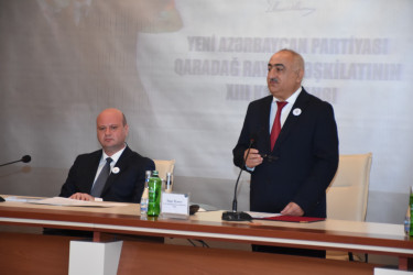 Yeni Azərbaycan Partiyası (YAP) Qaradağ rayon təşkilatının XIII konfransı keçirilib.
