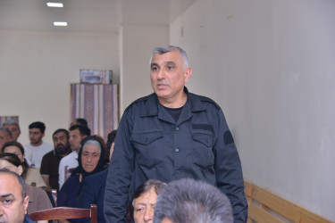 Qaradağ Rayon İcra Hakimiyyətinin başçısı Süleyman Mikayılovun Sanqaçal qəsəbəsində səyyar qəbulu keçirilmişdir
