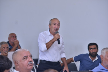 Qaradağ Rayon İcra Hakimiyyətinin başçısı Süleyman Mikayılovun Ələt qəsəbəsində səyyar qəbulu keçirilmişdir