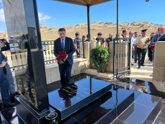 Şəhid Abdullayev Cəlal Xankişi oğlunun dəfn olunmasının birinci ildönümü  ilə bağlı Qaradağ rayonu, Qobustan qəsəbəsində anım mərasimi keçirilmişdir.