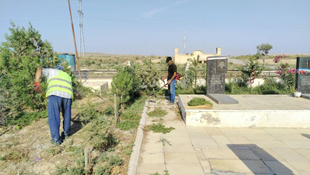 “Şəhərsalma və Memarlıq ili” çərçivəsində Ələt qəsəbəsi ərazisində təmizlik və abadlıq işləri aparılmışdır.