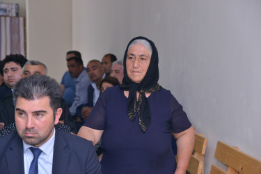 Qaradağ Rayon İcra Hakimiyyətinin başçısı Süleyman Mikayılovun Sanqaçal qəsəbəsində səyyar qəbulu keçirilmişdir