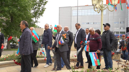 Volqoqradda Ulu Öndər Heydər Əliyevin anadan olmasının 100 illiyinə həsr olunmuş yubiley tədbiri keçirilmişdir.