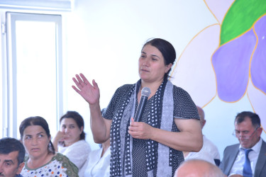 Qaradağ Rayon İcra Hakimiyyətinin başçısı Süleyman Mikayılovun Qobustan qəsəbəsində səyyar qəbulu keçirilib