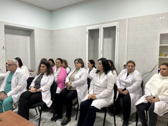 “Korrupsiyaya qarşı mübarizənin gücləndirilməsinə dair 2022─2026-cı illər üçün Milli Fəaliyyət Planı”nın 6.2-ci bəndinin icrasının təmin olunması məqsədilə 3 nömrəli Birləşmiş Şəhər Xəstəxanasında maarifləndirmə tədbiri keçirilmişdir.