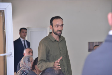 Qaradağ Rayon İcra Hakimiyyətinin başçısı Süleyman Mikayılovun Sanqaçal qəsəbəsində səyyar qəbulu keçirilmişdir