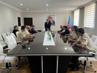 Azərbaycan Respublikasının strateji obyektlərin mühafizəsi orqanlarının 31 illiyi münasibəti ilə Qaradağ rayon İcra Hakimiyyətində tədbir keçirildi