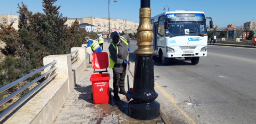 Lökbatan qəsəbəsində  abadlıq və təmizlik işləri aparılmışdır