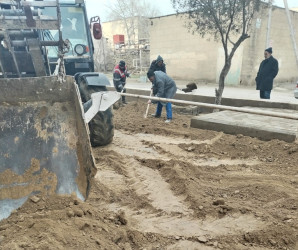 Lökbatanda abadlıq işləri davam etdirilir