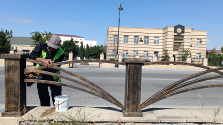 Lökbatan qəsəbəsində abadlıq və təmizlik işləri aparılmışdır
