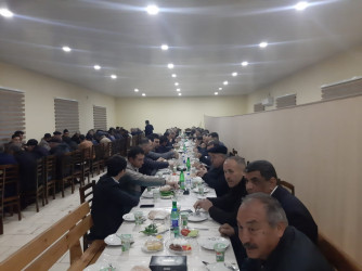 Müqəddəs Ramazan ayı münasibəti ilə iftar süfrəsi açıldı