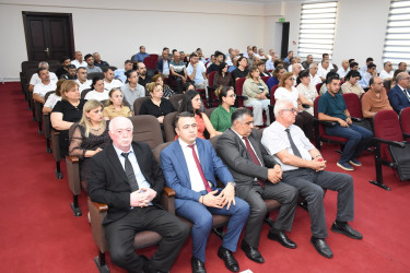 Qaradağ rayonunda Azərbaycanın neft strategiyasına həsr olunan tədbir keçirilib