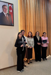 “Şəhərsalma və Memarlıq ili” çərçivəsində 18 aprel – Beynəlxalq Abidələr və Tarixi Yerlər Gününə həsr olunmuş "Keçmişi qorumaq-gələcəyi qurmaq" adlı dəyirmi masa keçirildi.