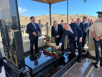 Şəhid Abdullayev Cəlal Xankişi oğlunun dəfn olunmasının birinci ildönümü  ilə bağlı Qaradağ rayonu, Qobustan qəsəbəsində anım mərasimi keçirilmişdir.