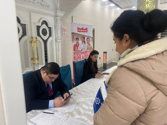 Qaradağ rayonu, Sahil qəsəbəsində işaxtaran və işsiz şəxslər üçün növbəti Əmək Yarmarkası keçirilmişdir.